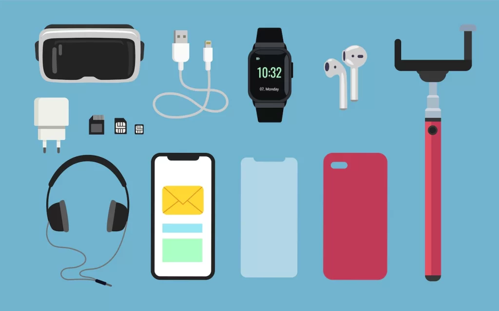 mobile phone accessories list