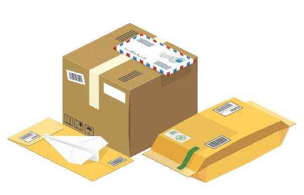 mail parcel phone device repair